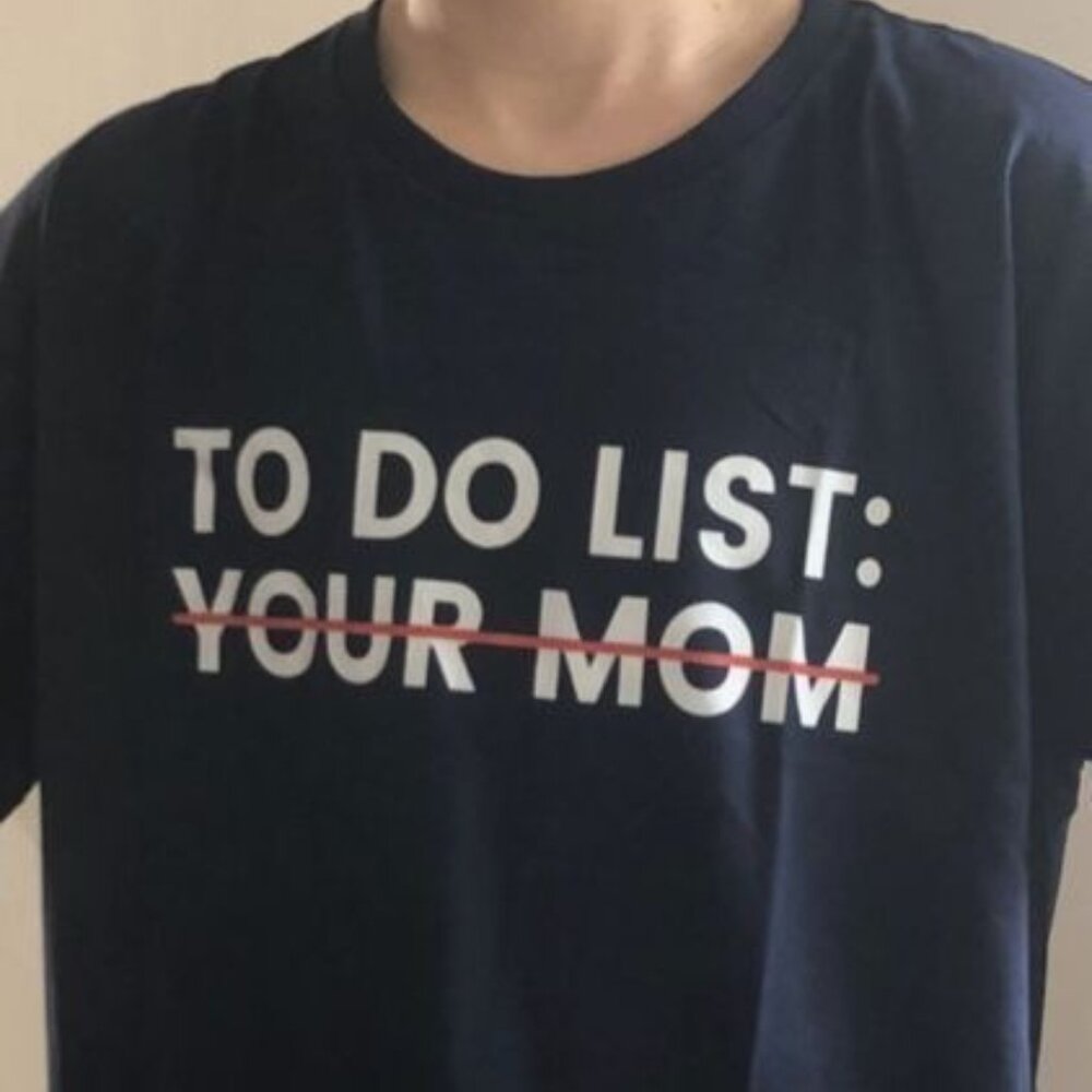 To Do List T-Shirt, Funny Quote Tee